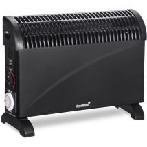 Convecteur Mobile - 2000W - Chauffage Électrique Avec 3 Réglages de Chaleur - Chauffe Jusqu'à 30m² - Économie d'énergie - Chauffage soufflant