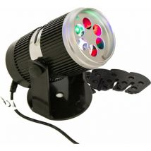 Projecteur à piquer - Multicolore - Inclinable - Rotatif - 4 Thèmes - Maxxhome