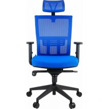 Maxxhome - Luxe Mesh Ergonomic Office Chair - Haut de gamme - Bleu