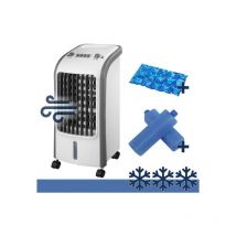 Raffreddatore d'Aria Mobile - Raffrescatore Senza Tubo - Oneconcept Raffrescatore - Silenzioso - Deumidificatore - 80W - Condizionatore per Casa e