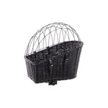 Cestino per bicicletta per cani – per portabagagli – 55 x 35 x 51,5 cm – nero - Maxxpet