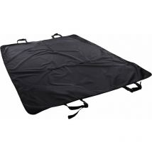 Couverture pour chien voiture 129x159 cm - Protection pour siège arrière - Coffre - Noir - Maxxpet