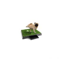 Dog Toilet Artificial Grass - Tappetino per l'addestramento alla toilette - Addestramento alla toilette del cane - 64x52 cm - Tappetini aggiuntivi