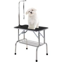 Maxxpet Tavolo Toelettatura Per Cani - Tavolo Pieghevole - Antiscivolo E Facile Da Montare - Tavolo Per La Cura Dei Cani Con Braccio Regolabile - 