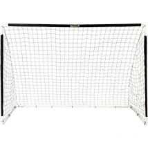 Palo da Calcio Nero – Reti da Calcio per Giardino, Cortile, Parco e Spiaggia – Reti da Calcio a Scomparsa per Interni ed Esterni – Rete da Calcio a