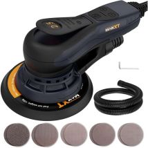 2.5mm Exzenter Schleifer Brushless 230v Mit Dreikernverkabelung: Vielseitiger Elektrischer Schleifer Mit Variablem Tempo Und 10 Schleifscheiben 