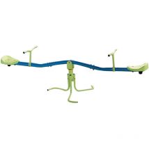 Maxxtoys - Balançoire d'extérieur pour enfants - 176 x 58 x 68 cm - Pour enfants - Jouet de jardin - Carrousel - Carrousel pour enfants - Bleu
