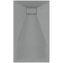 Kai Rectangular Shower Tray 800X1000mm Grey - Maya