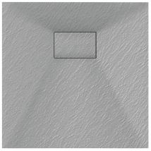 Maya - Kai Square Shower Tray 900X900mm Grey