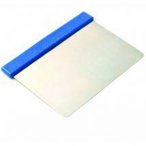 S/SS1 – 2 Spatola Inox Manico Flessibile detectable por di metalli e raggi x, 10 pezzi, blu - Maya Professional Tools