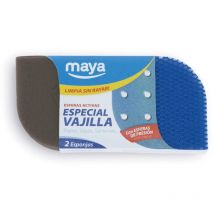 Maya strumenti professionali 07114-v spugna evo Special Dinnerware, pulisce senza graffi o lasciare in fibra