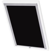 Berkfield Home - Mayfair Blackout Roller Blind Black PK08