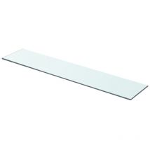 Mayfair Shelves 2 pcs Panel Glass Clear 70x15 cm