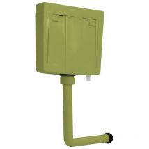 Berkfield Home - Mayfair Toilet Cistern 3/6 l Olive