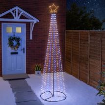 Maypole Christmas Tree White & Warm White Micro LED 2.5m