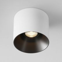 Maytoni - Alfa led Downlight à montage en surface à intensité variable Blanc, Noir, 1200lm, 3000K