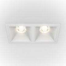 Alfa led Foco empotrable doble regulable blanco, 1000 lm, 3000 k - Maytoni