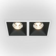 Alfa led Twin dimmbares Einbau-Downlight Weiß, Schwarz, 2350lm, 4000K - Maytoni