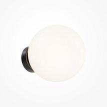 Basic form Basic Form 20cm Moderne Wandleuchte Mattschwarz E14 - Maytoni