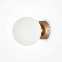 Basic form Basic Form Lámpara de pared pequeña moderna Oro E14 - Maytoni