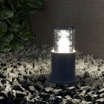 Maytoni - Bronx Borne d'éclairage extérieure noire, IP54