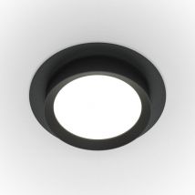 Maytoni - Hoop Downlight Empotrable Redondo Negro GX53