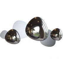 Applique Contemporanea Jack-Stone Acciaio Colore Nichel Led 13W
