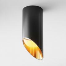 Lipari Downlight monté en surface noir, or, 15cm GU10 - Maytoni