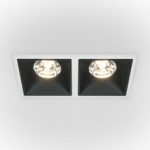 Maytoni Maytoni Alfa LED Twin Dimmable Recessed Downlight White, Black, 2100lm, 3000K