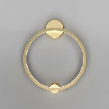 Halo Modern Integrated led Wall Lamp Brass, 40cm 4000K - Maytoni