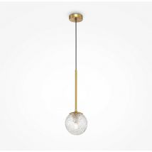 Maytoni - Ligero Modern Globe Pendant Ceiling Light Brass E27