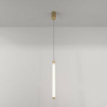 Maytoni Maytoni Ray Slim Pendant Ceiling Light Gold, 95.9cm, Integrated LED 3000K