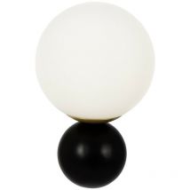 Maytoni - Nostalgia Applique murale moderne or mat, abat-jour en verre