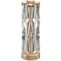 Maytoni - Puntes Lampe de Table Moderne en Verre Doré