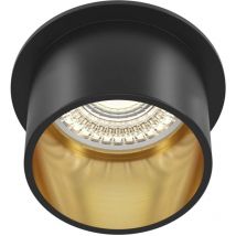 Einbaulampe Einbauleuchte Deckenlampe Deckenleuchte Wohnzimmerlampe schwarz gold