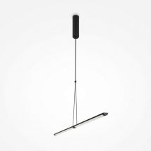 Maytoni - Supersymmetry Plafonnier led Moderne Intégré Noir Mat 4000K