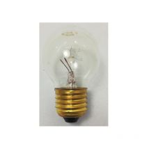 Bombilla esférica transparente 15W E27 - blanco, Blanca - Mazda