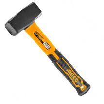 Mazza 1000 gr manico vetroresina mazzetta Martello da muratore Ingco HSTHS81000