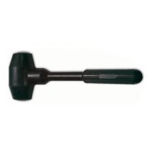 Mazzuola martello in gomma nero 'lagos' 500 gr mazzola