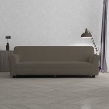Italian Bed Linen - Mb Home Basic Copridivano "più Bello", Tortora, 4 Posti