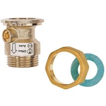 Meibes - Flamco Schwerkraftbremse Typ sb Außengewinde 1 1/2' Mutter x 1 1/2' Außengewinde