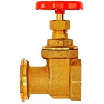 Flamco Pumpenschieber 1' Flansch x 1' Innengewinde,mit Schwerkraftbremse