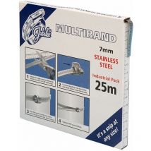 Jubilee Clips - Multiband 304SS 7mm Banding 25m - Silver