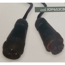 Connettore super fast tripipolare per proiettore led nero iop653cb - Mcair