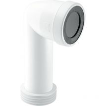 McAlpine WC-CON8E 90 Degree Bend Adjustable Length Extended Inlet Rigid WC Connector