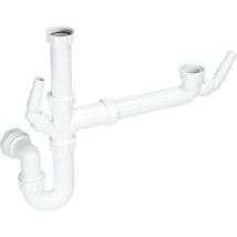 Mcalpine - SK1A Standard Bowl and a Half Plumbing Kit with 2 Nozzles