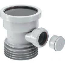 Mcalpine - DC1-GR-BO Grey 4'/110mm Drain Connector with Boss