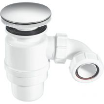 McAlpine STW12-M 80mm Water Seal Resealing Shower Trap with Multifit Outlet