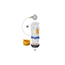 Regiplast - Mécanisme Double Débit 3,6l Universel, Commande À Cable