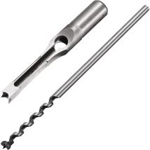 Fuienko - Mèches de forage hélicodales hss, travail du bois, carré, outils de forage, mortaises carrées, trou carré, scie étendue 6.0mm 16mm 1